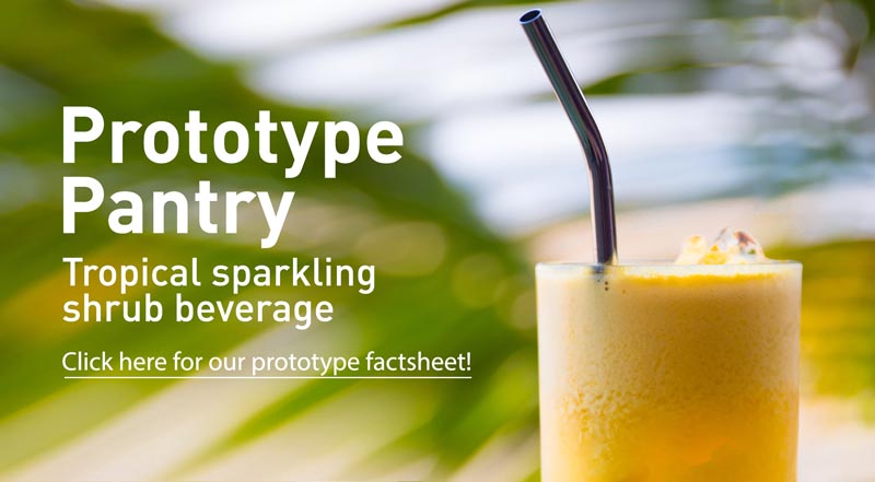 Prototype Pantry Tropical Sparkling Shrub Beverage